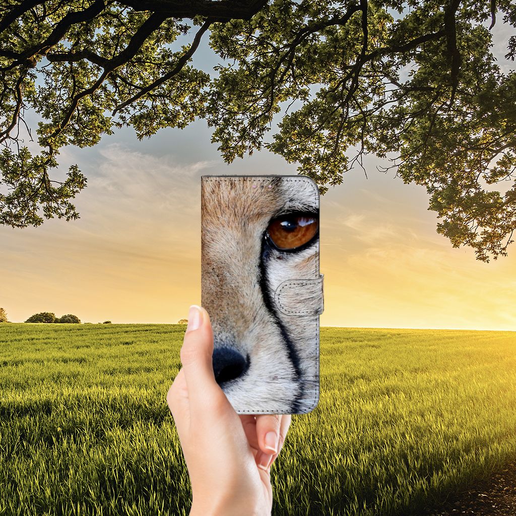 Xiaomi Redmi Note 11 Pro 5G/4G Telefoonhoesje met Pasjes Cheetah