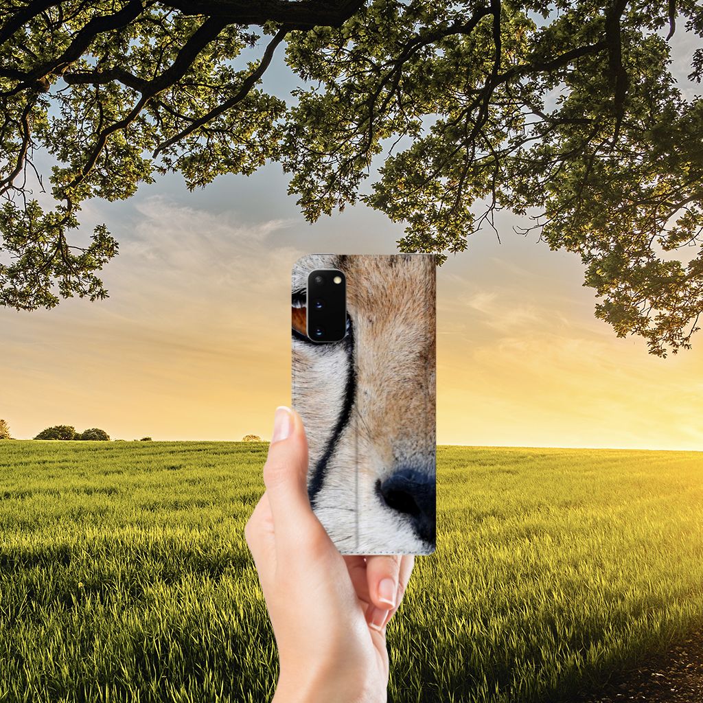 Samsung Galaxy S20 Hoesje maken Cheetah