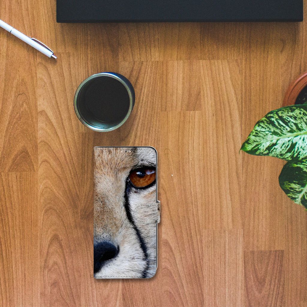 Samsung Galaxy Note 20 Telefoonhoesje met Pasjes Cheetah