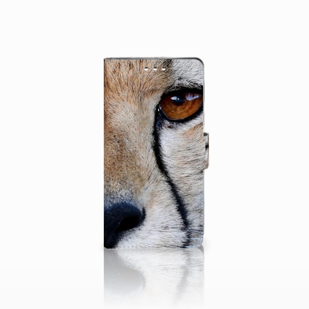 Sony Xperia XZ1 Telefoonhoesje met Pasjes Cheetah