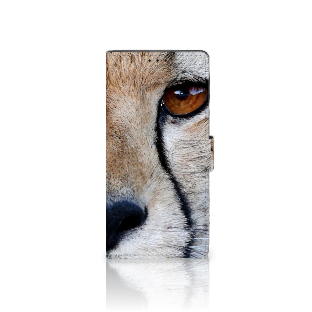 Samsung Galaxy A02s | M02s Telefoonhoesje met Pasjes Cheetah