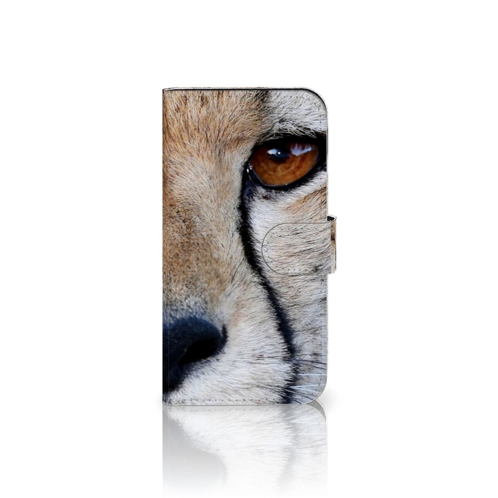 iPhone 15 Telefoonhoesje met Pasjes Cheetah