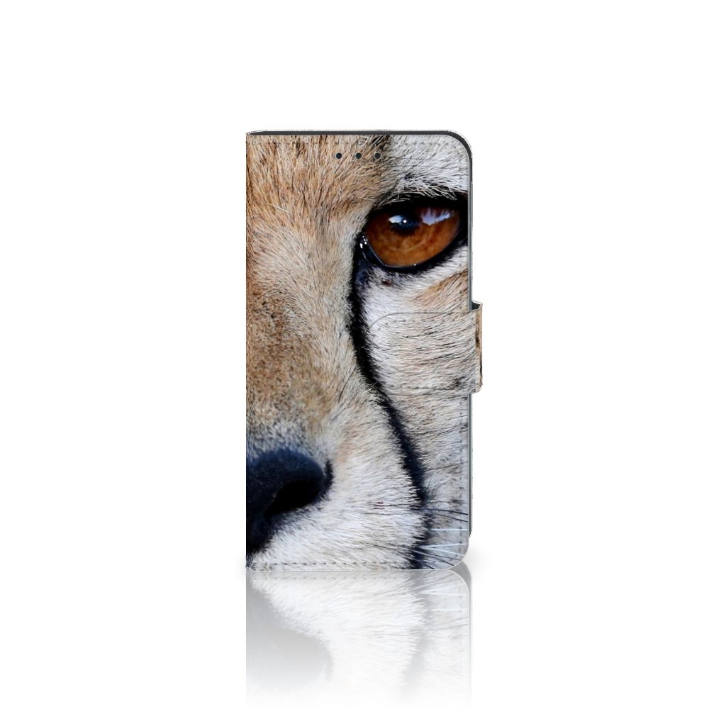 Samsung Galaxy A3 2017 Telefoonhoesje met Pasjes Cheetah