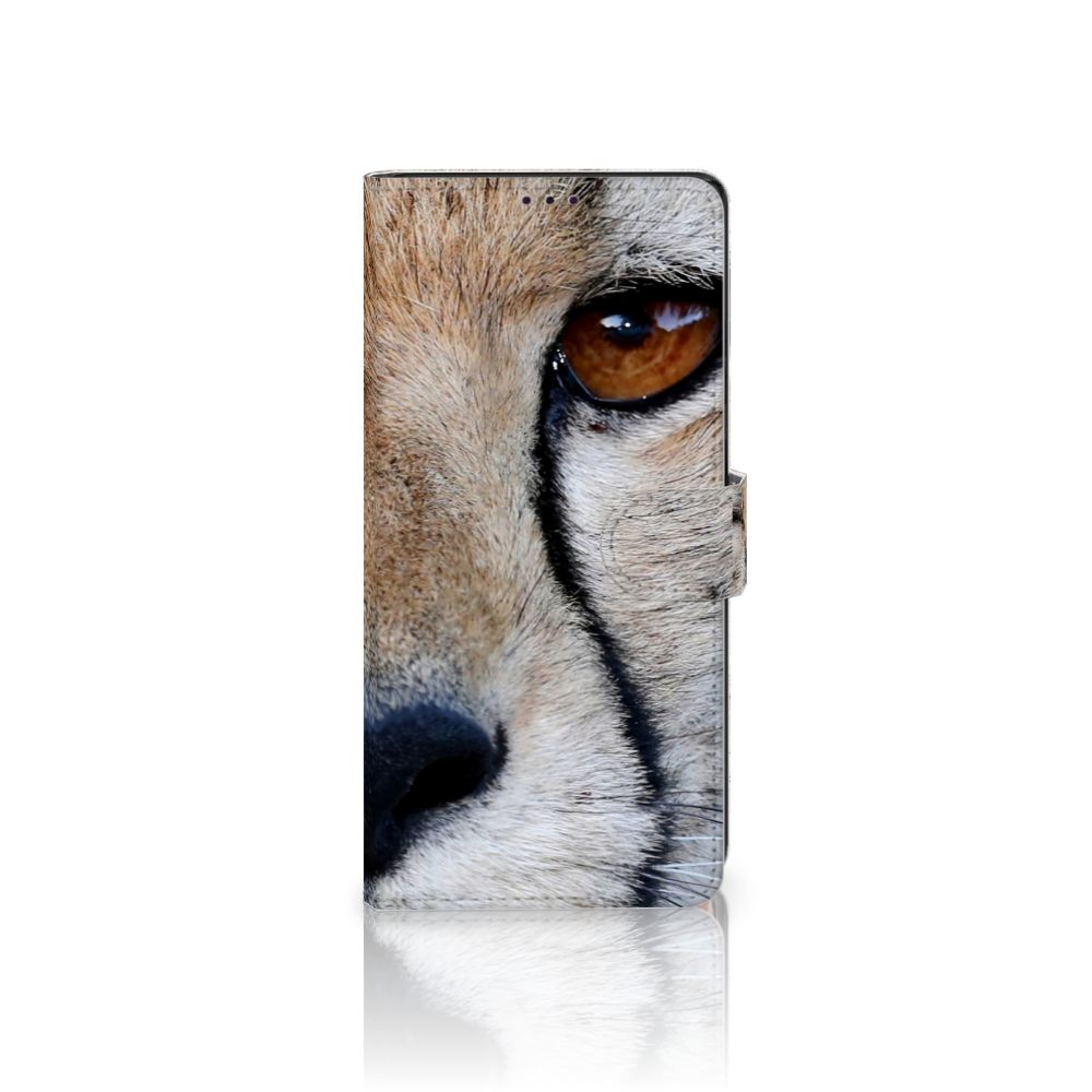 Samsung Galaxy Note20 Ultra Telefoonhoesje met Pasjes Cheetah