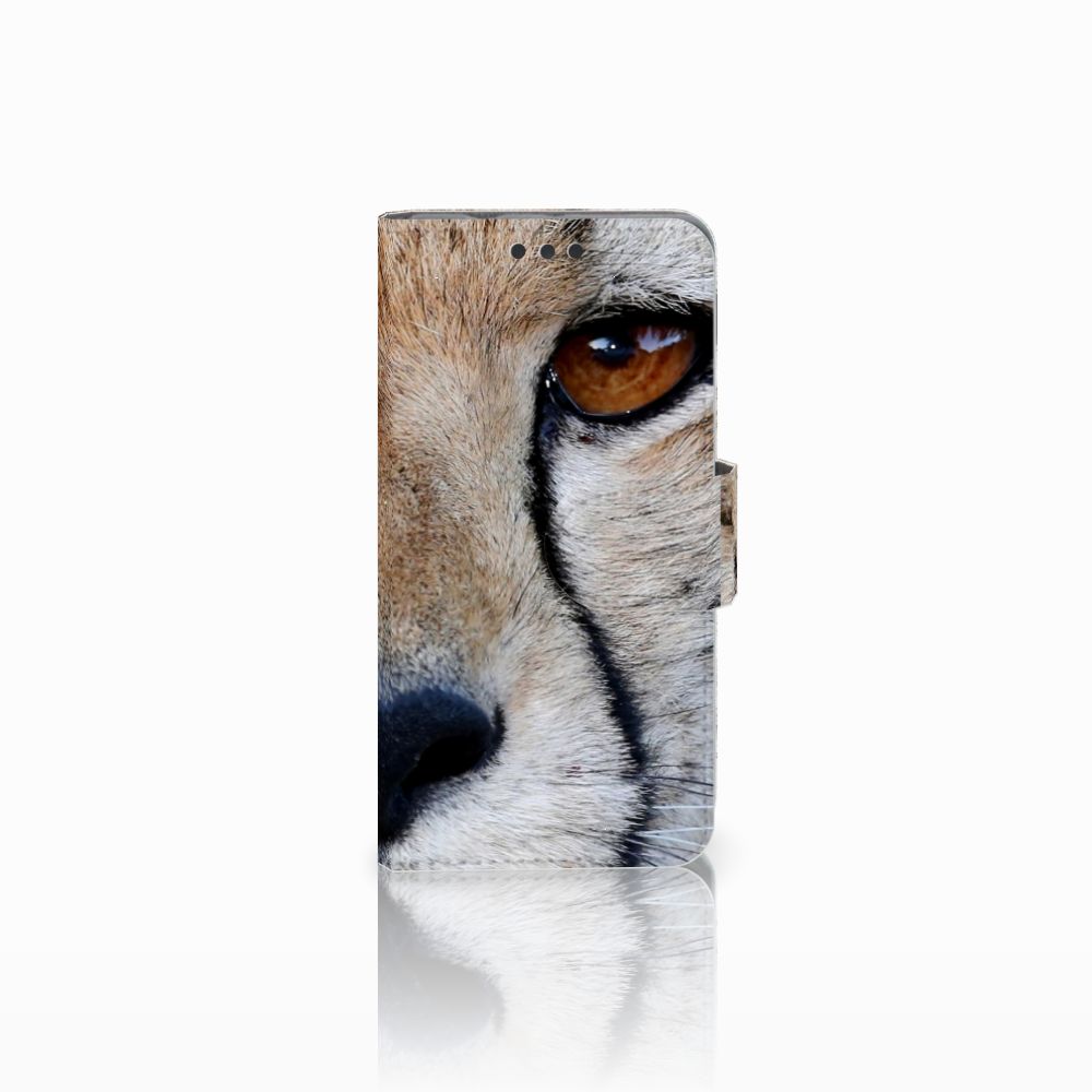 Sony Xperia Z3 Compact Telefoonhoesje met Pasjes Cheetah