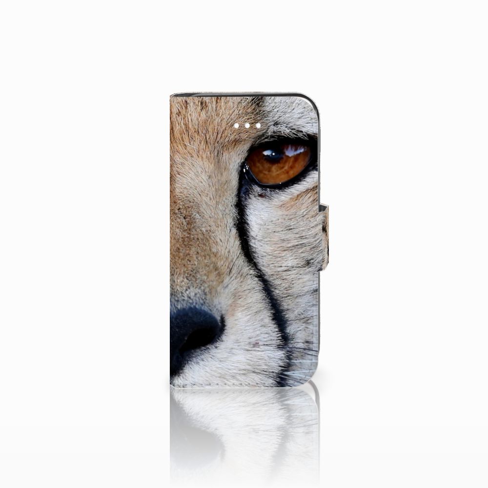 Apple iPhone 5 | 5s | SE Telefoonhoesje met Pasjes Cheetah