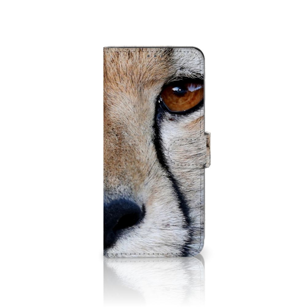 Samsung Galaxy A04s | Samsung Galaxy A13 5G Telefoonhoesje met Pasjes Cheetah