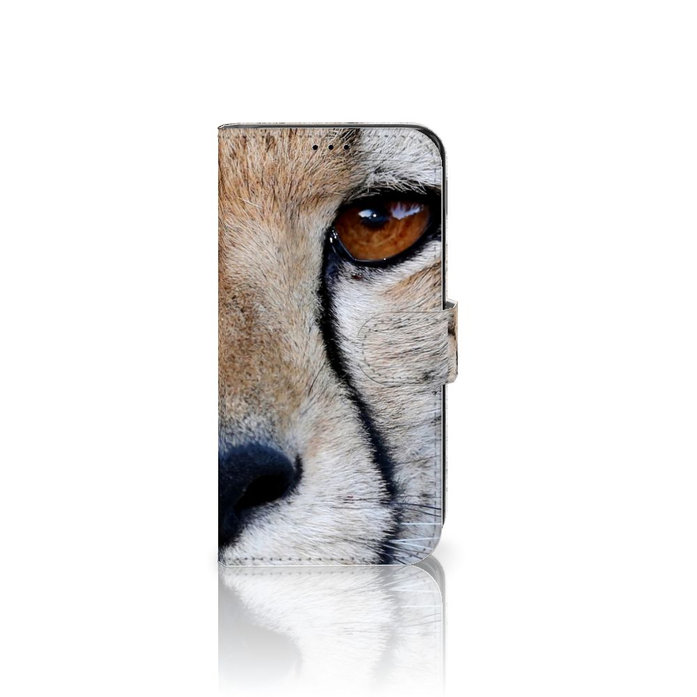 Samsung Galaxy S7 Edge Telefoonhoesje met Pasjes Cheetah