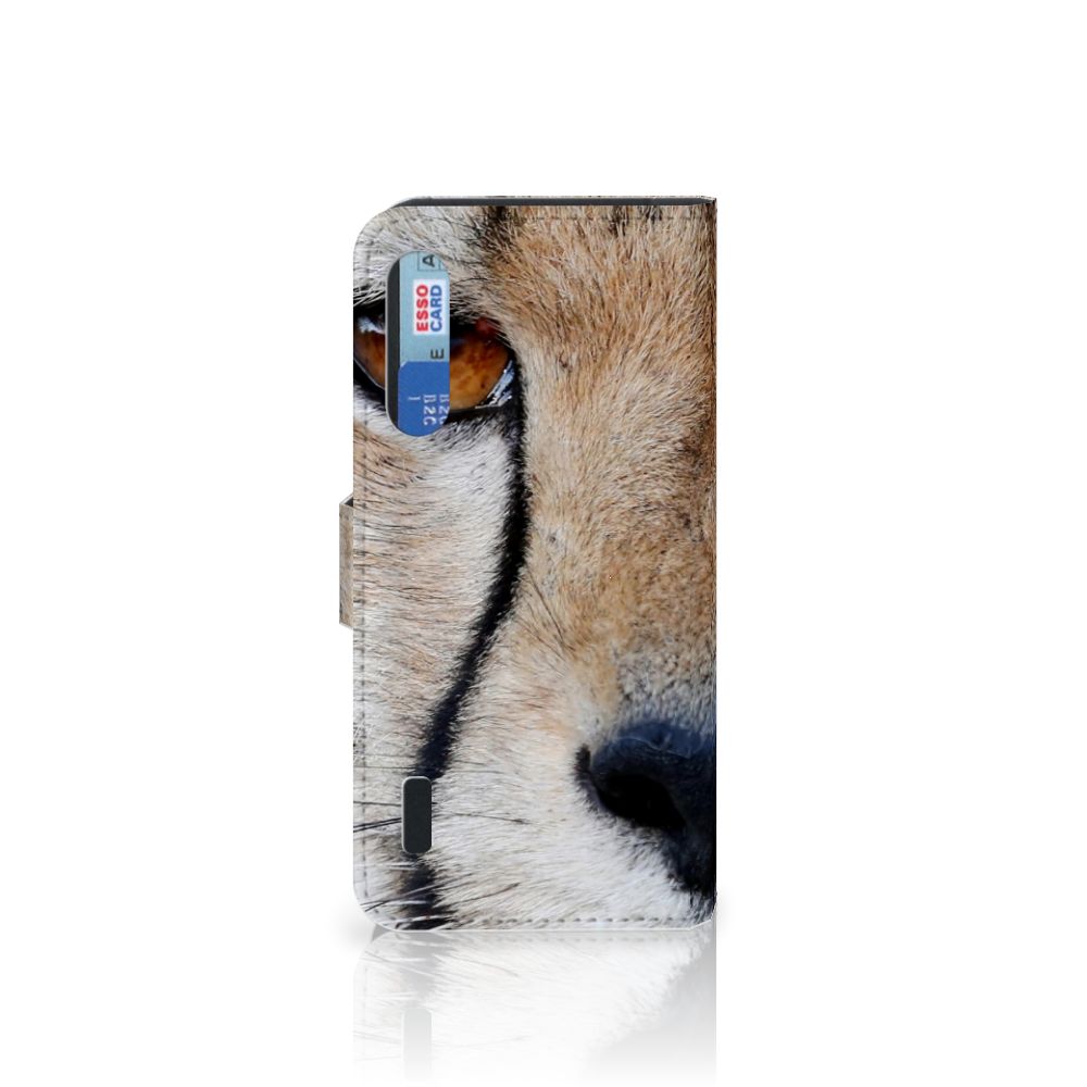 Xiaomi Mi A3 Telefoonhoesje met Pasjes Cheetah