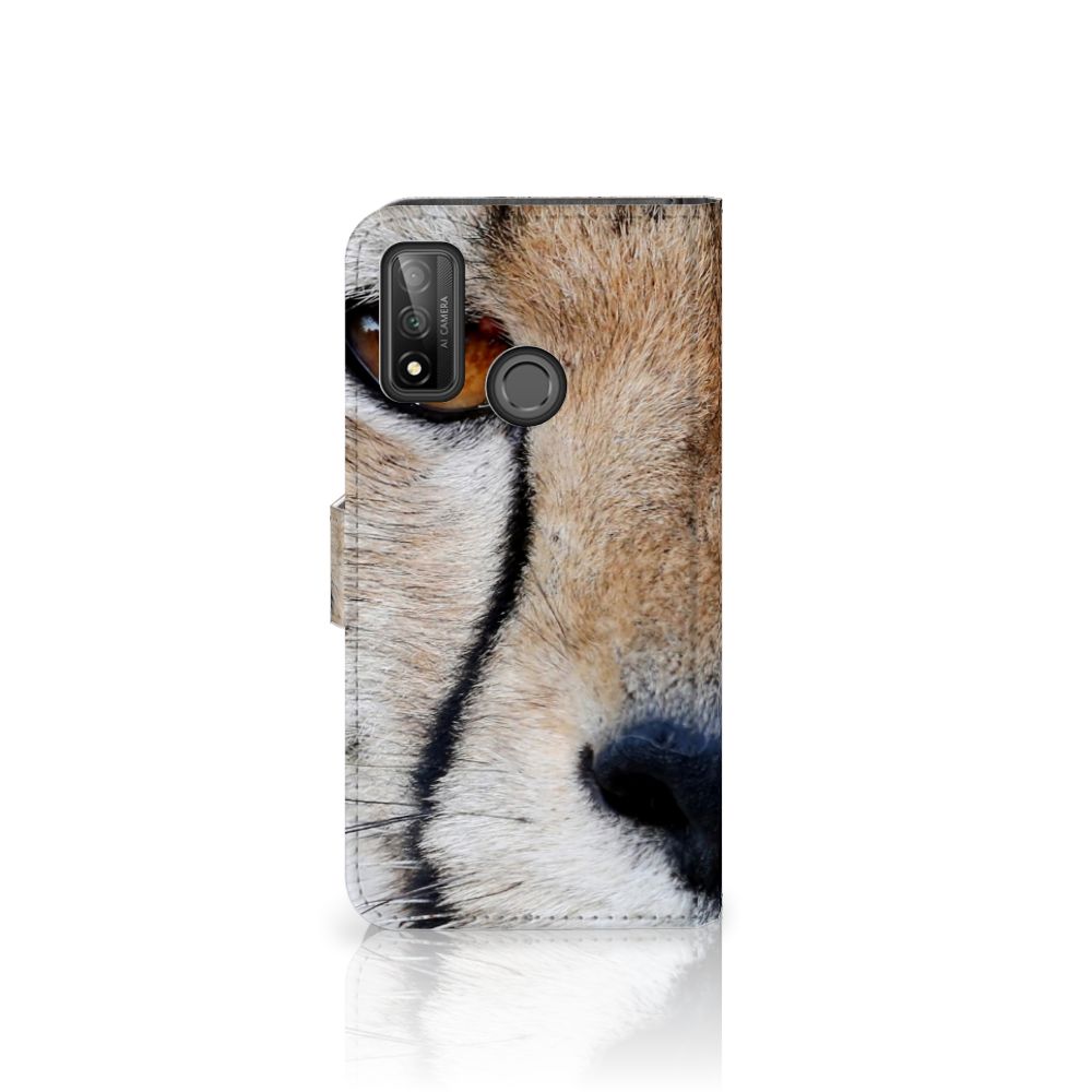 Huawei P Smart 2020 Telefoonhoesje met Pasjes Cheetah