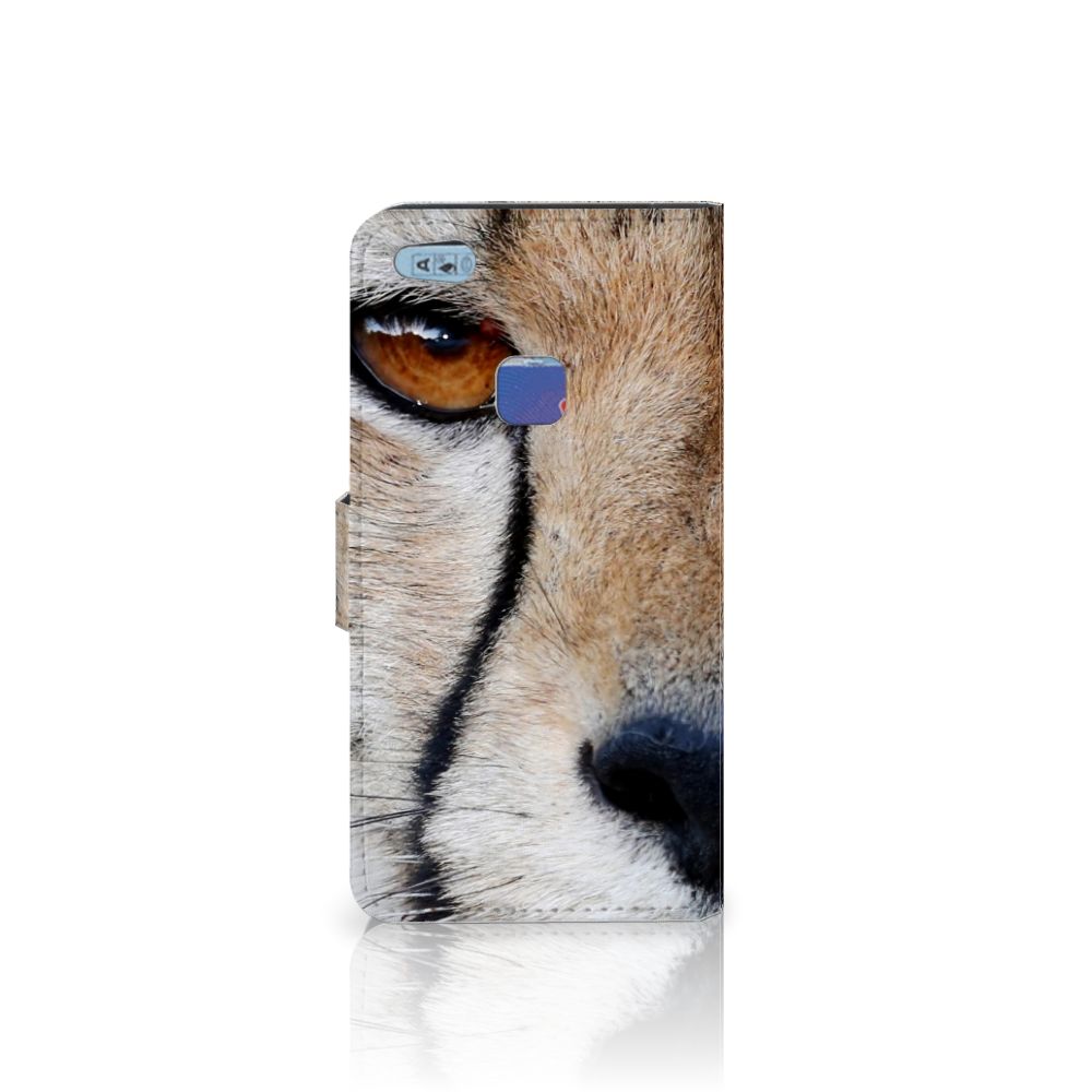 Huawei P10 Lite Telefoonhoesje met Pasjes Cheetah