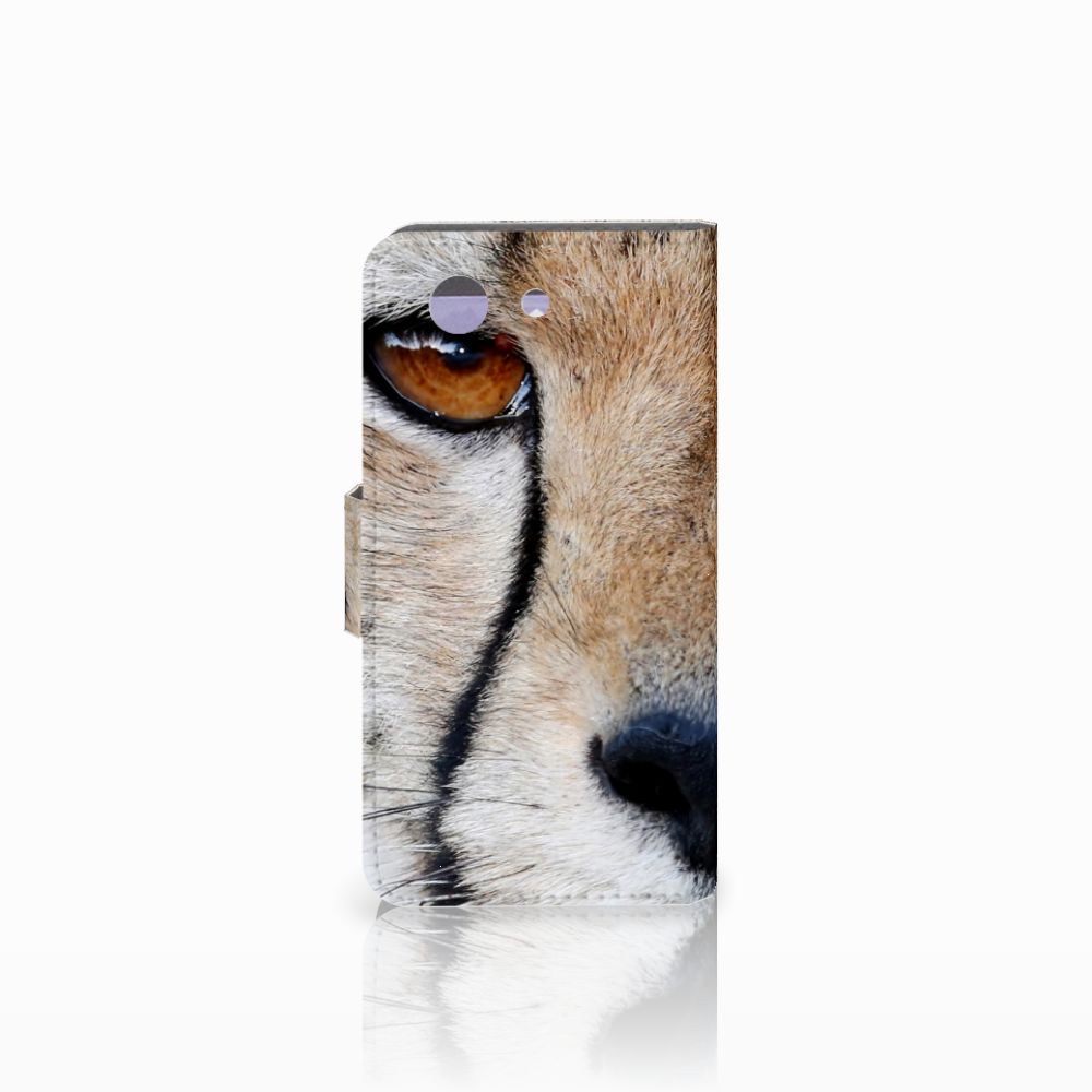 Sony Xperia Z3 Compact Telefoonhoesje met Pasjes Cheetah