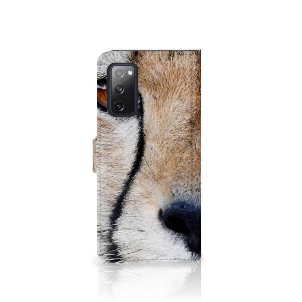 Samsung Galaxy S20 FE Telefoonhoesje met Pasjes Cheetah