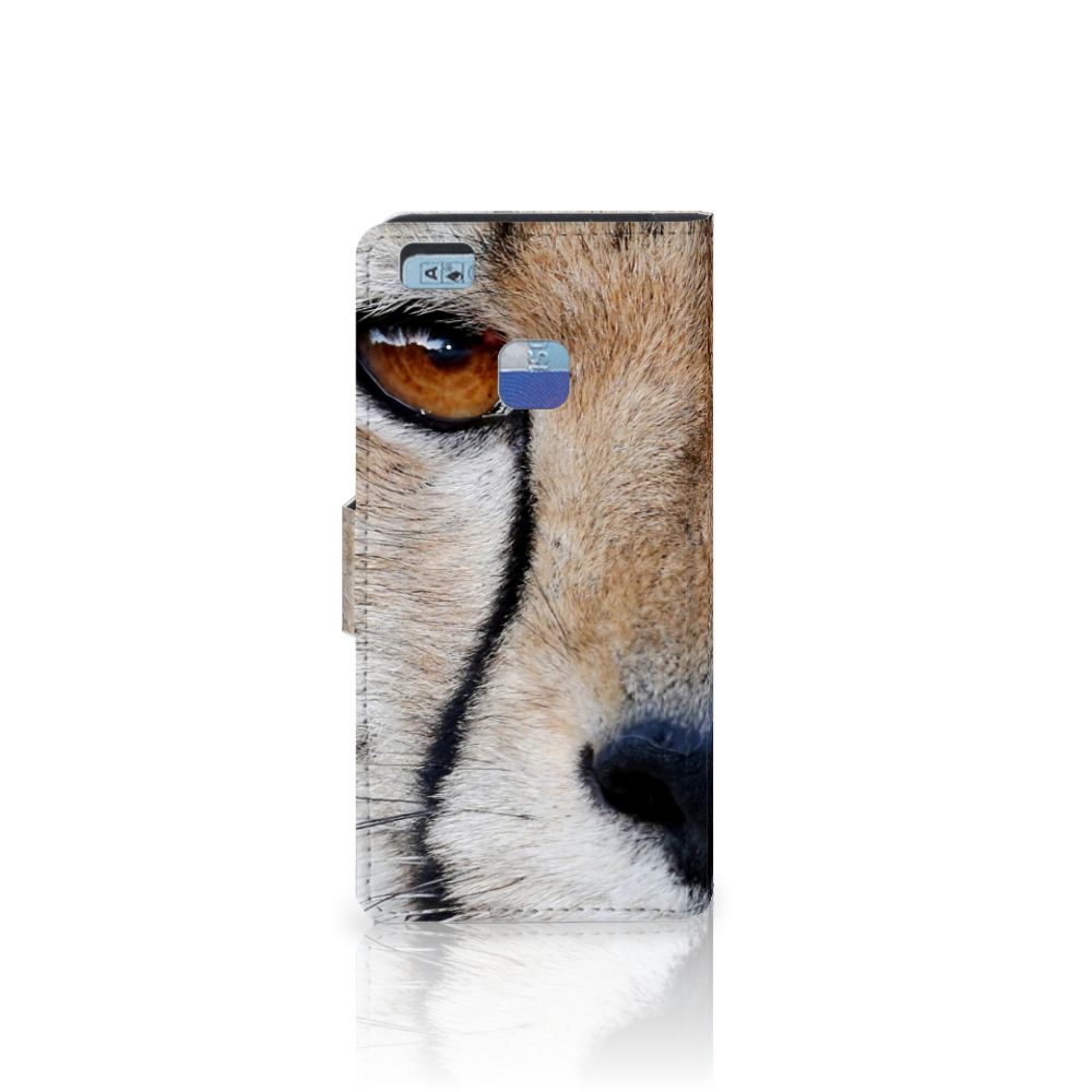 Huawei P9 Lite Telefoonhoesje met Pasjes Cheetah