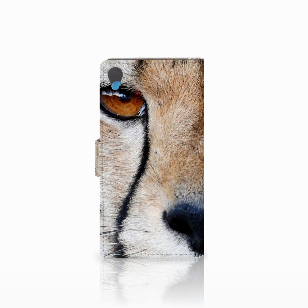 Sony Xperia Z3 Telefoonhoesje met Pasjes Cheetah