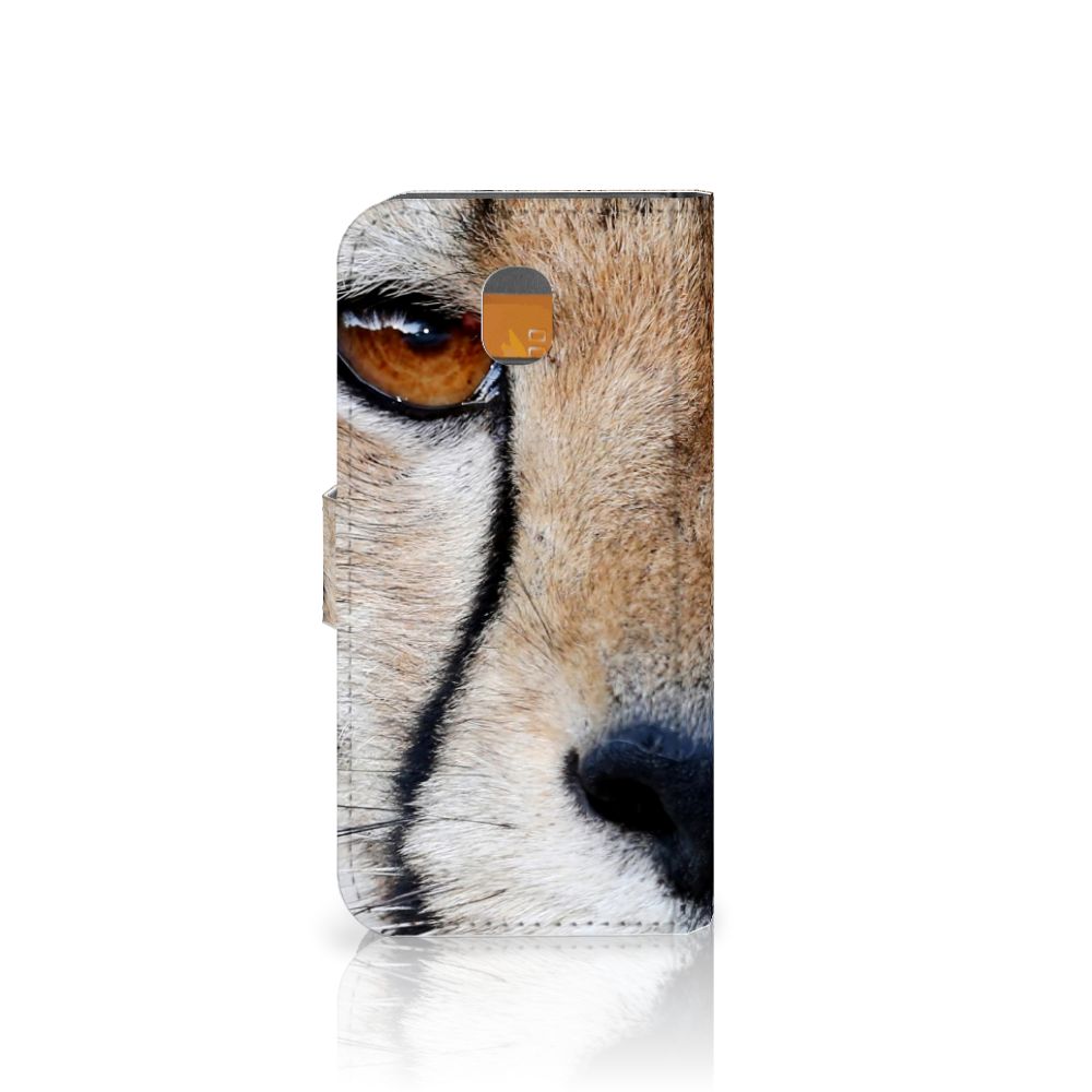 Samsung Galaxy J5 2017 Telefoonhoesje met Pasjes Cheetah