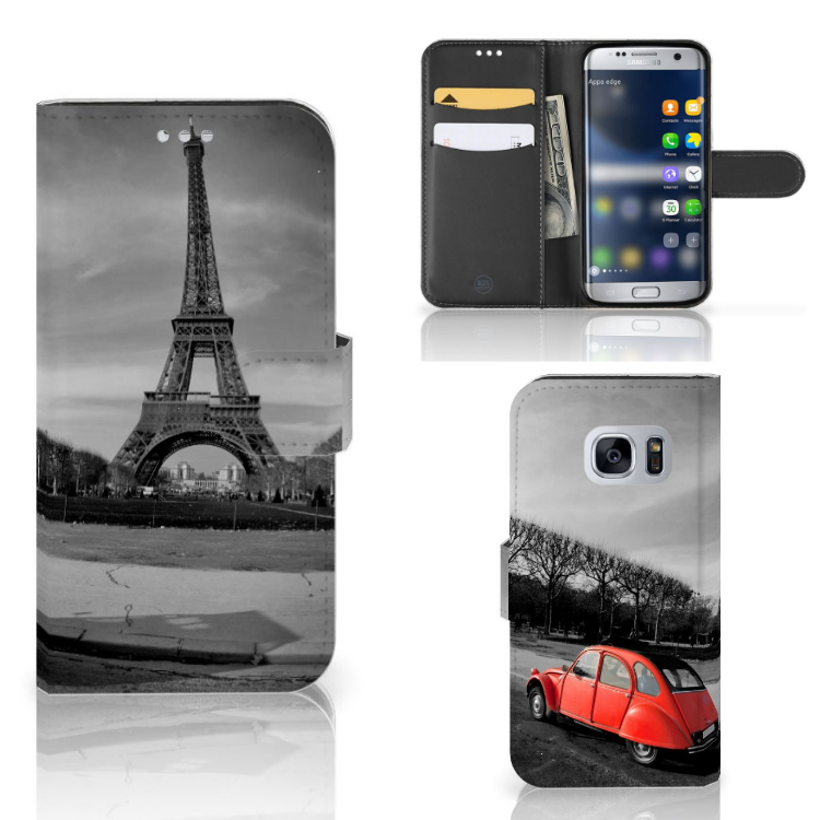 Samsung Galaxy S7 Flip Cover Eiffeltoren