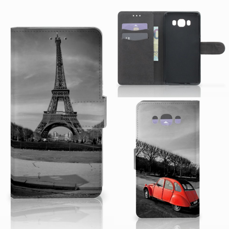 Samsung Galaxy J7 2016 Flip Cover Eiffeltoren