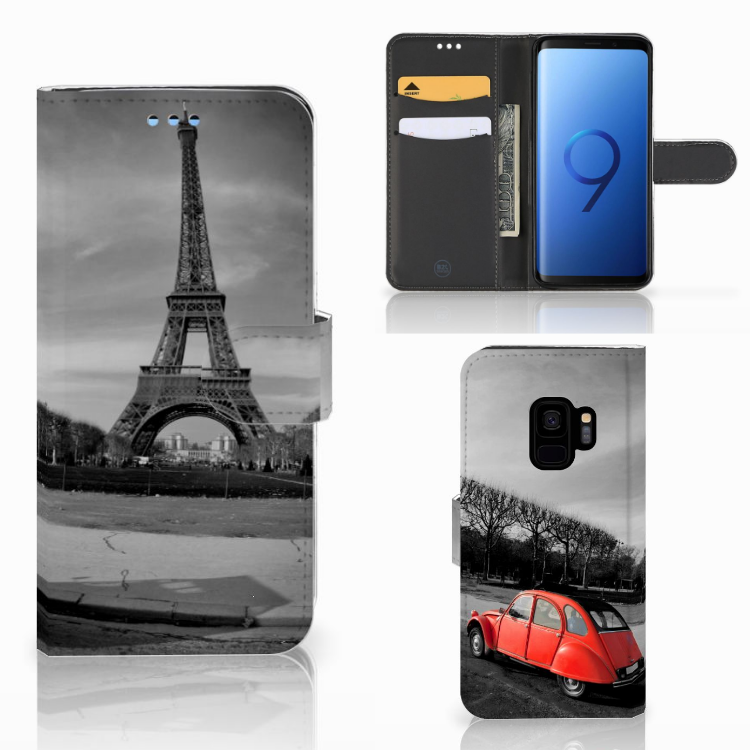 Samsung Galaxy S9 Flip Cover Eiffeltoren