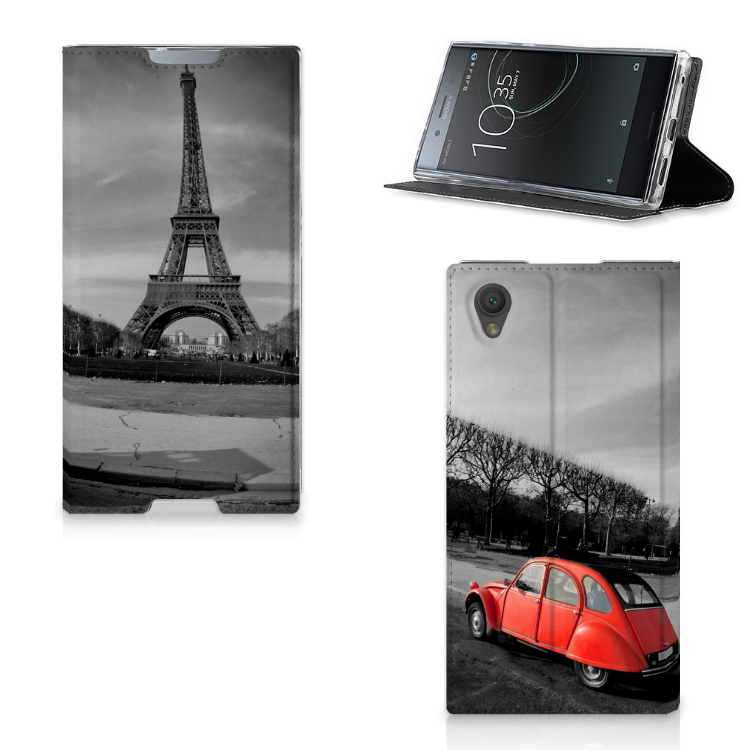 Sony Xperia L1 Uniek Standcase Hoesje Eiffeltoren