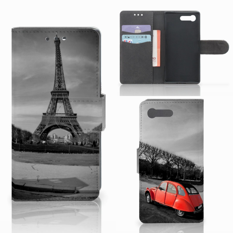 Sony Xperia X Compact Uniek Design Hoesje Parijs
