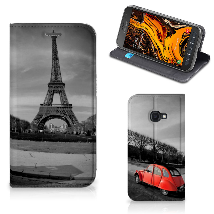 Samsung Galaxy Xcover 4s Book Cover Eiffeltoren