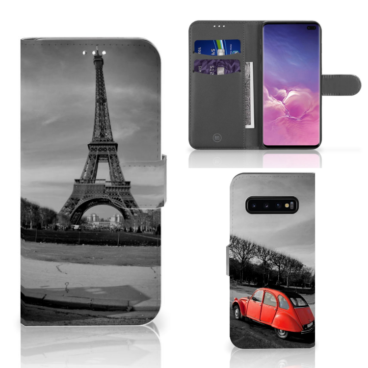 Samsung Galaxy S10 Plus Flip Cover Eiffeltoren