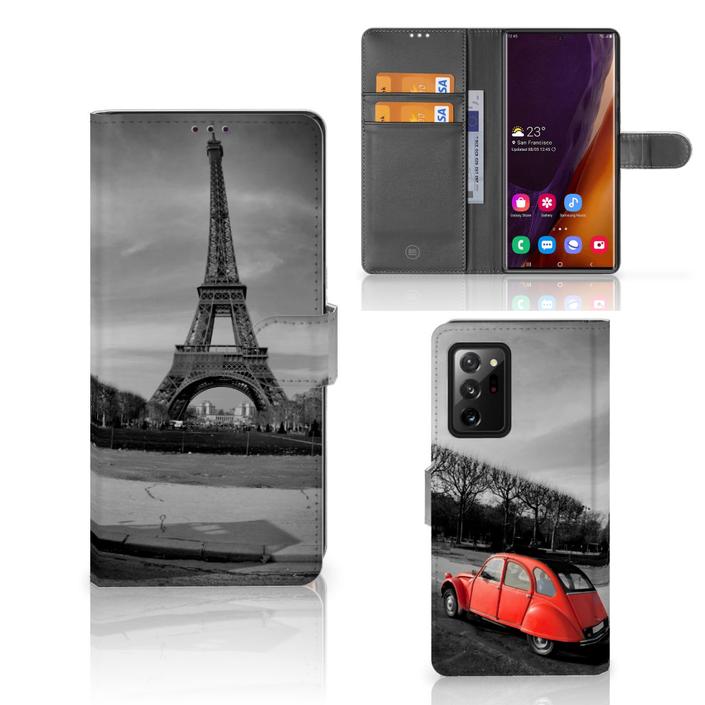 Samsung Galaxy Note20 Ultra Flip Cover Eiffeltoren
