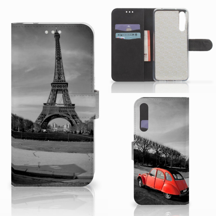 Huawei P20 Pro Flip Cover Eiffeltoren