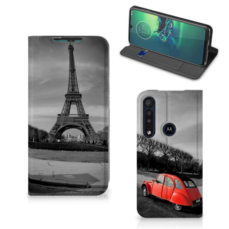 Motorola G8 Plus Book Cover Eiffeltoren