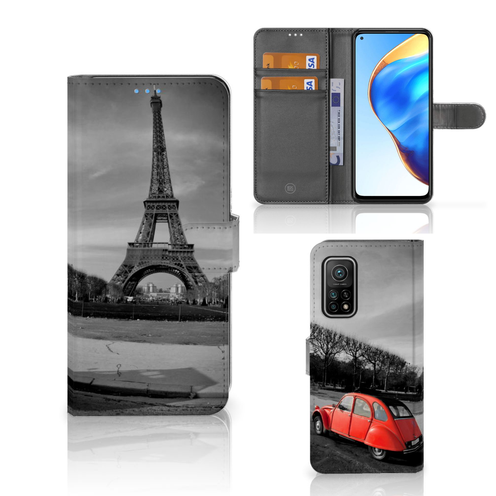 Xiaomi Mi 10T Pro | Mi 10T Flip Cover Eiffeltoren
