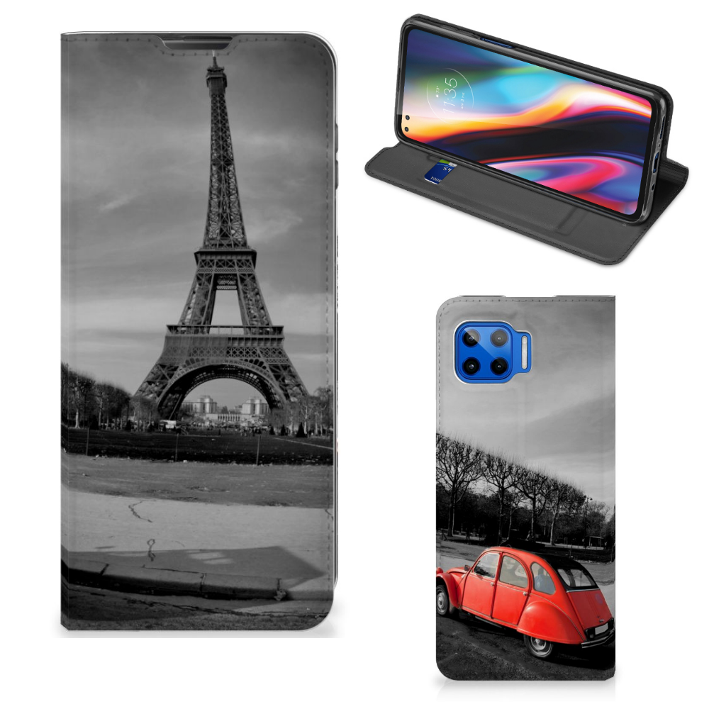 Motorola Moto G 5G Plus Book Cover Eiffeltoren