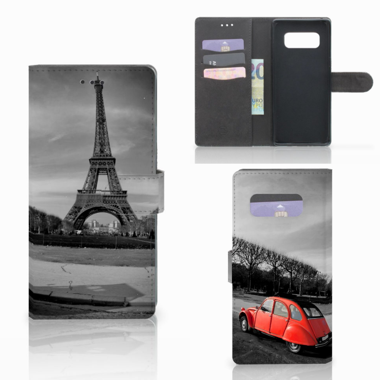 Samsung Galaxy Note 8 Uniek Design Hoesje Parijs