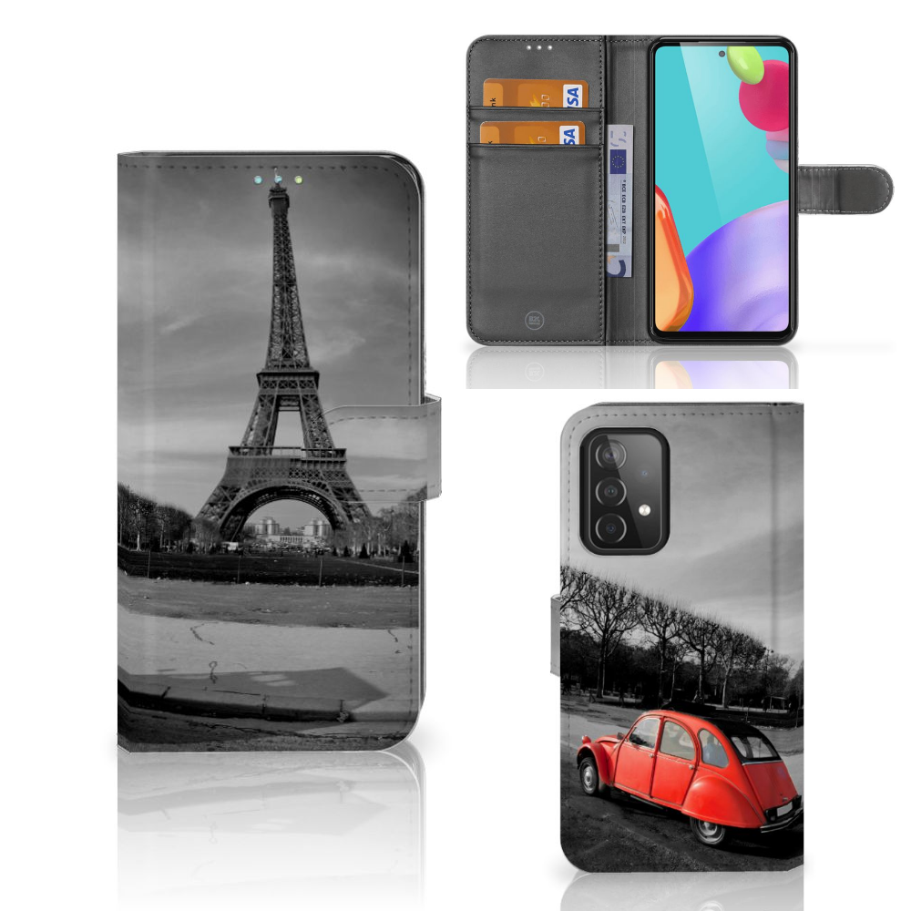 Samsung Galaxy A52 Flip Cover Eiffeltoren