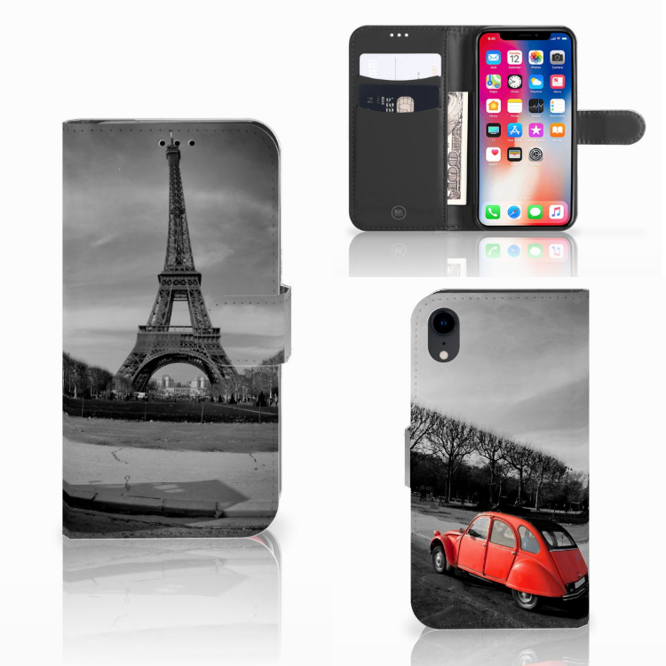 Apple iPhone Xr Flip Cover Eiffeltoren
