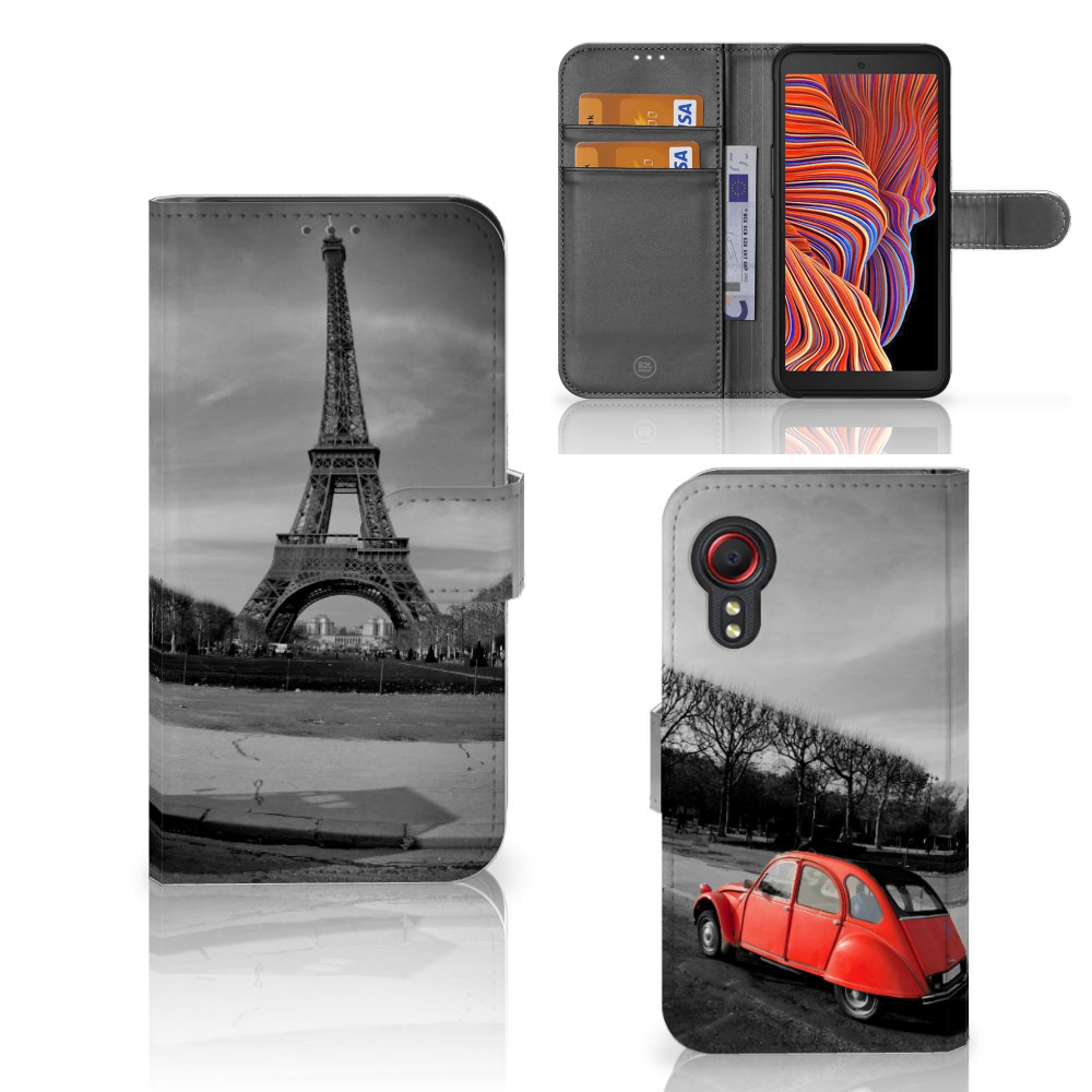 Samsung Galaxy Xcover 5 Flip Cover Eiffeltoren
