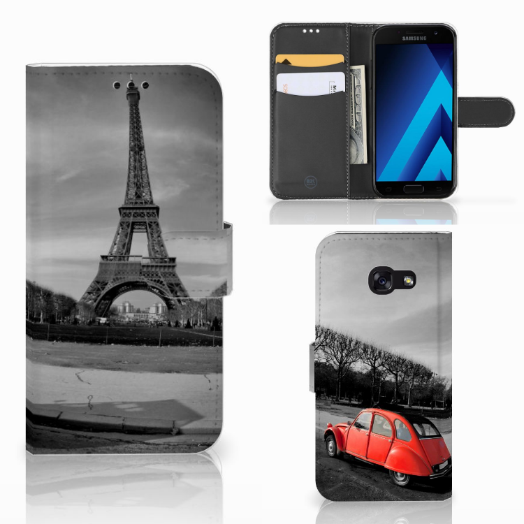 Samsung Galaxy A5 2017 Flip Cover Eiffeltoren