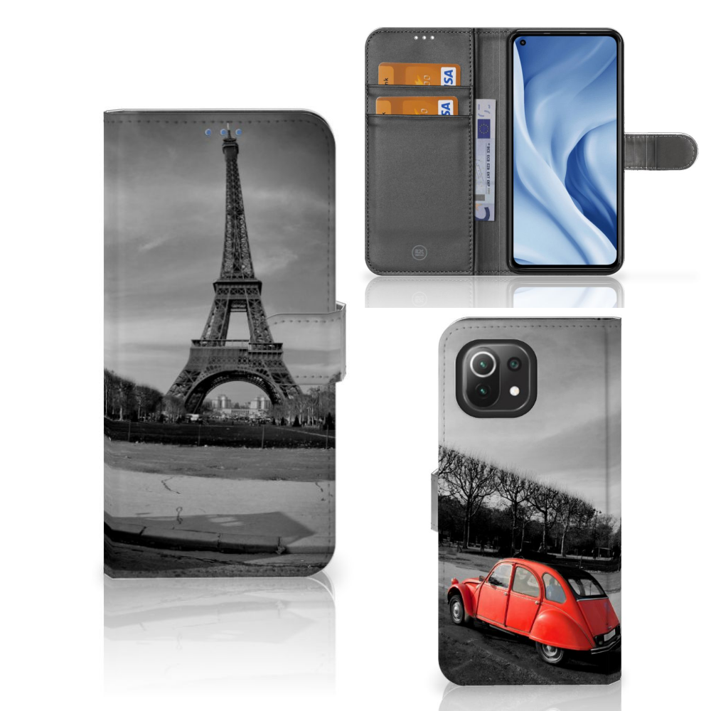 Xiaomi 11 Lite 5G NE | Mi 11 Lite Flip Cover Eiffeltoren