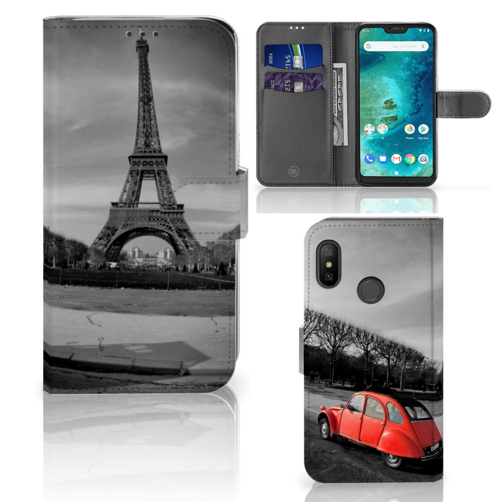 Xiaomi Mi A2 Lite Flip Cover Eiffeltoren