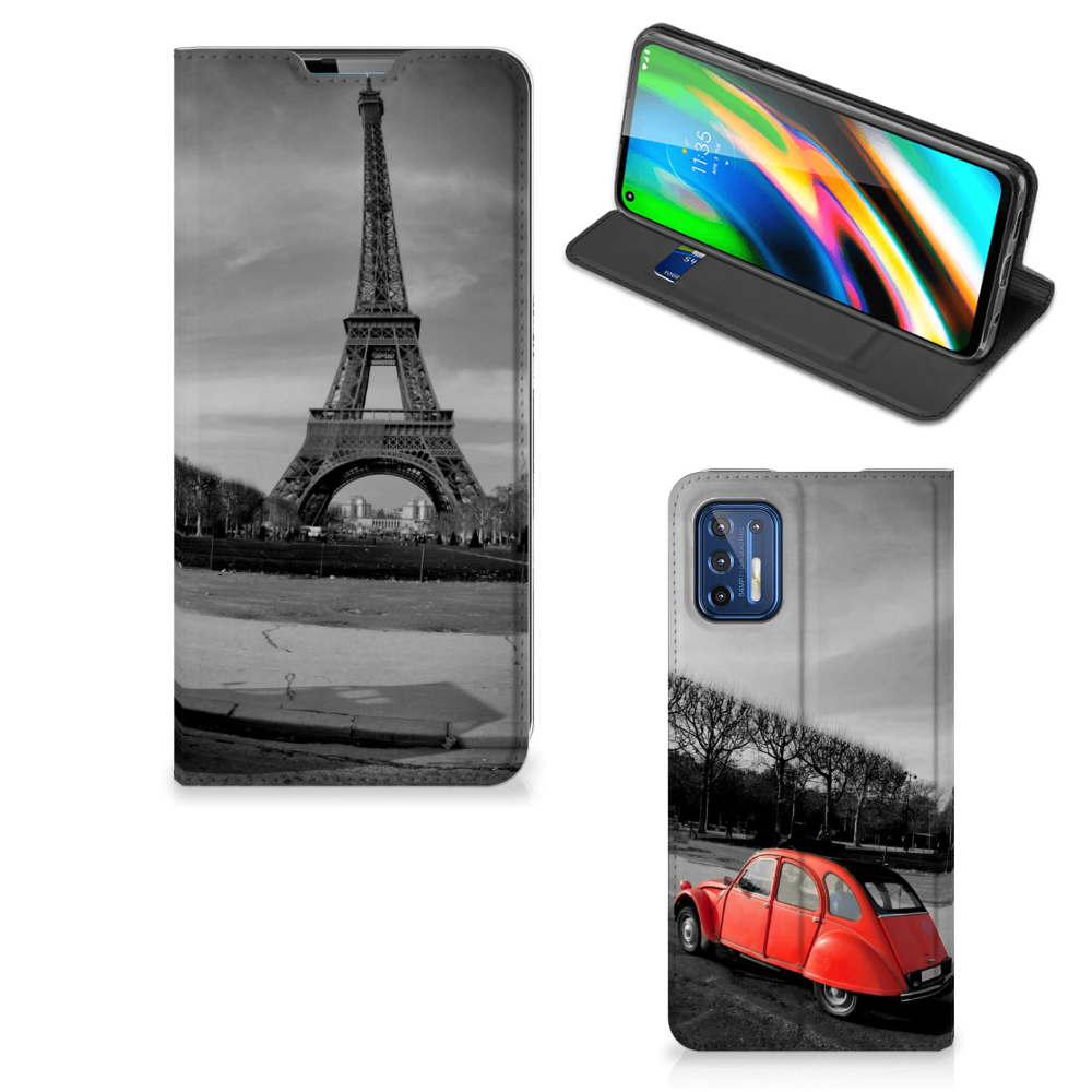 Motorola Moto G9 Plus Book Cover Eiffeltoren