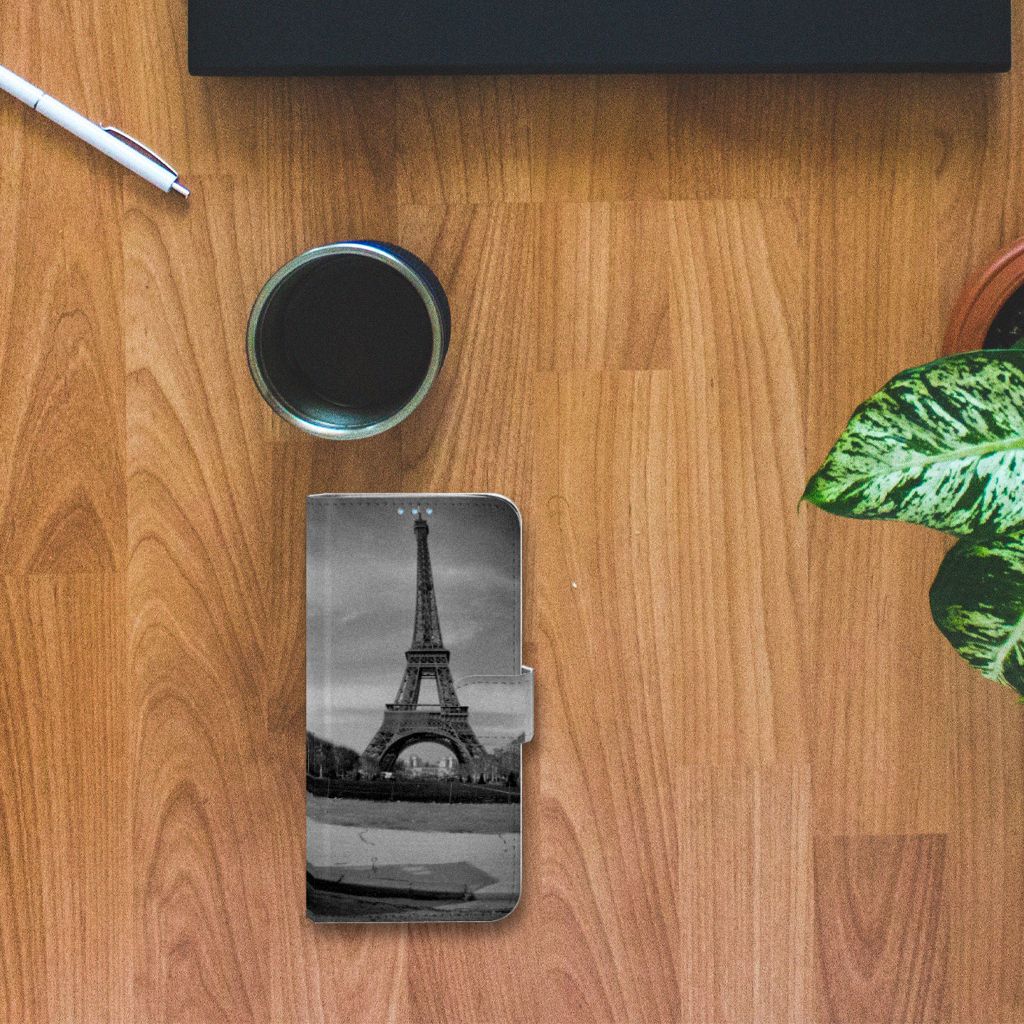 Huawei P40 Lite Flip Cover Eiffeltoren