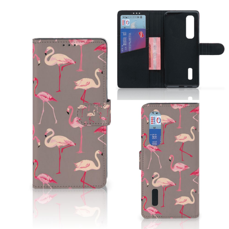 OPPO Find X2 Pro Telefoonhoesje met Pasjes Flamingo