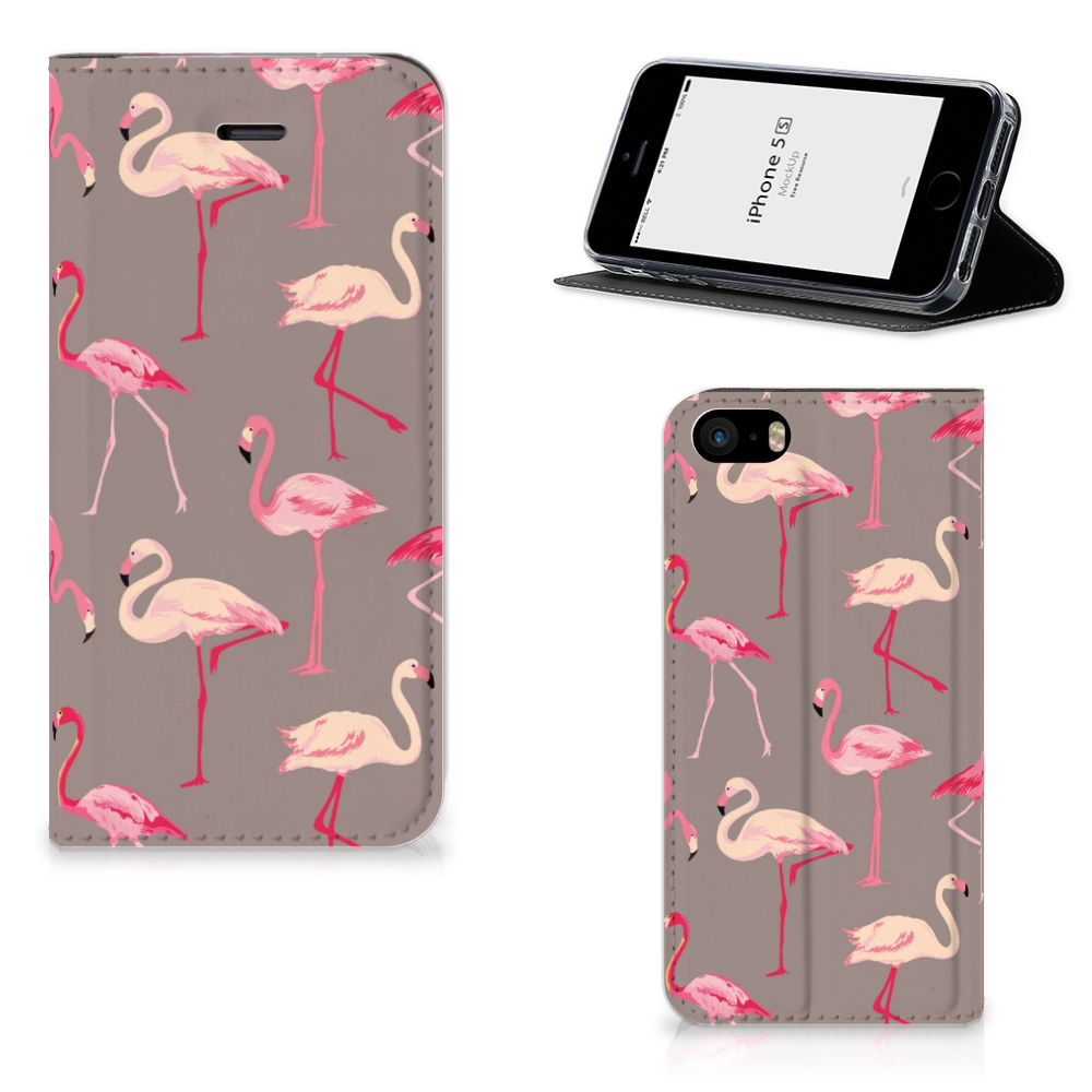 iPhone SE|5S|5 Hoesje maken Flamingo