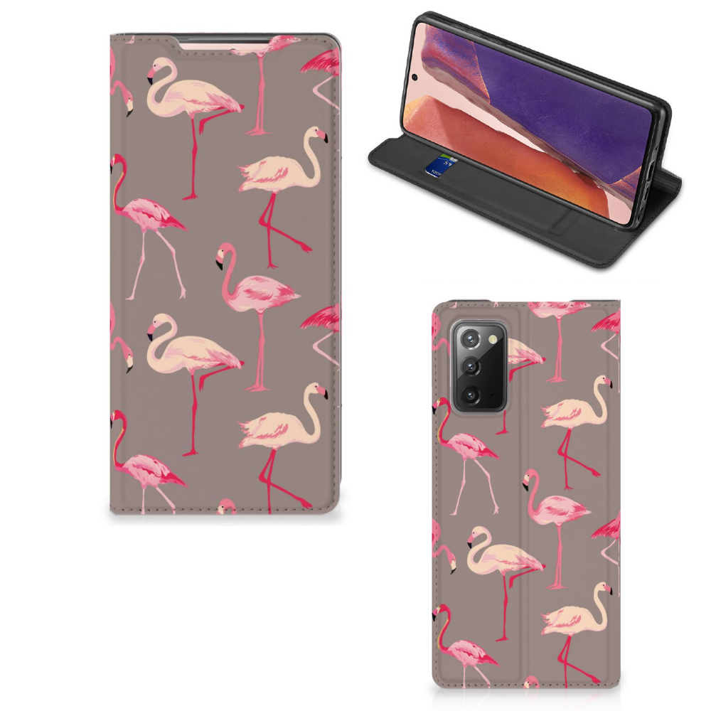 Samsung Galaxy Note20 Hoesje maken Flamingo