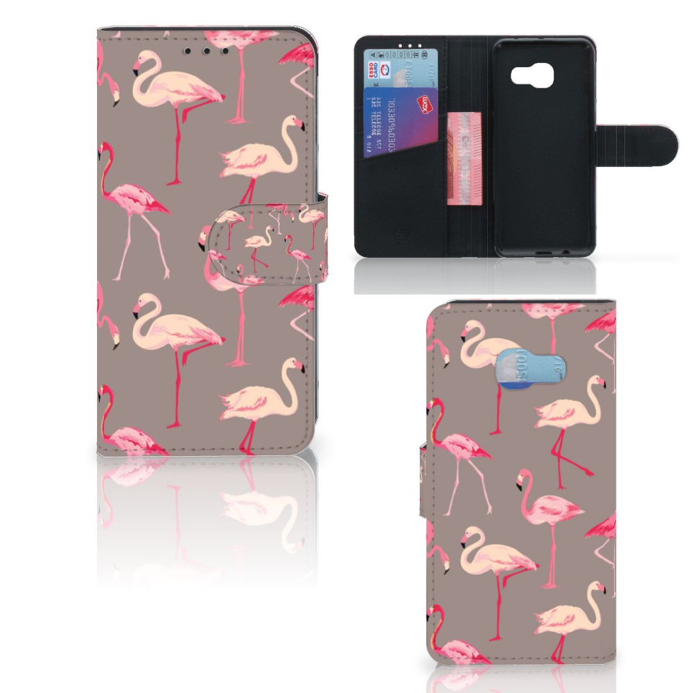 Samsung Galaxy A3 2017 Uniek Flamingo's Design