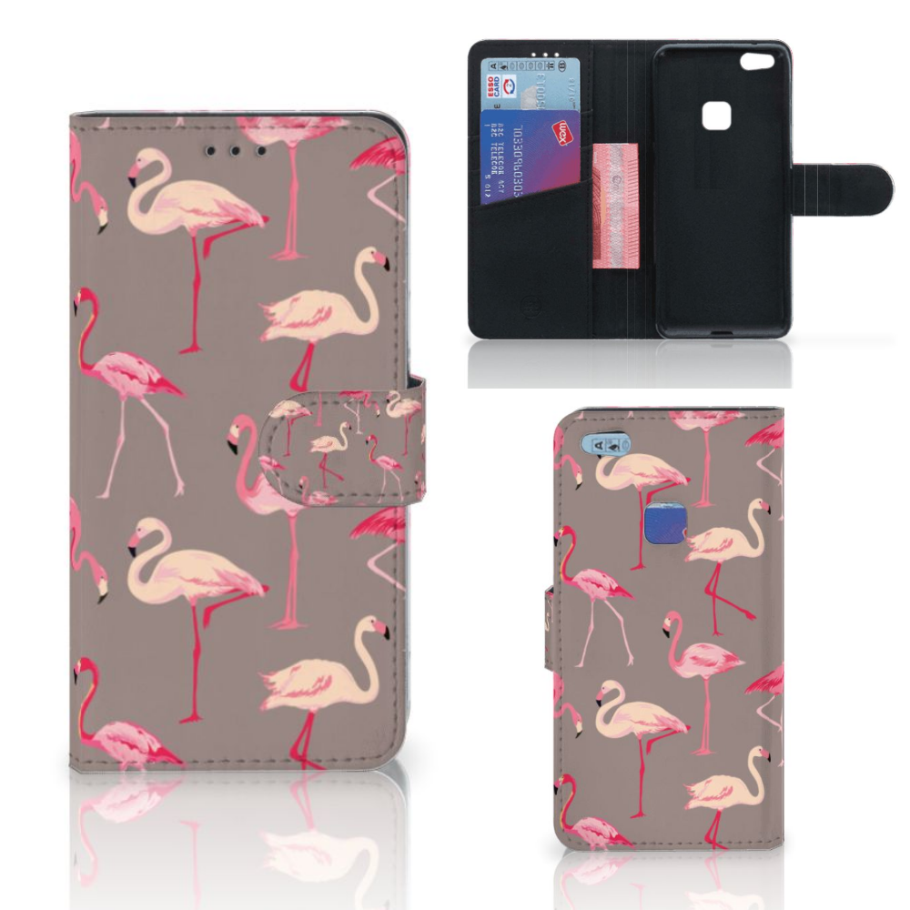 Design Hoesje Flamingo's voor de Huawei P10 Lite