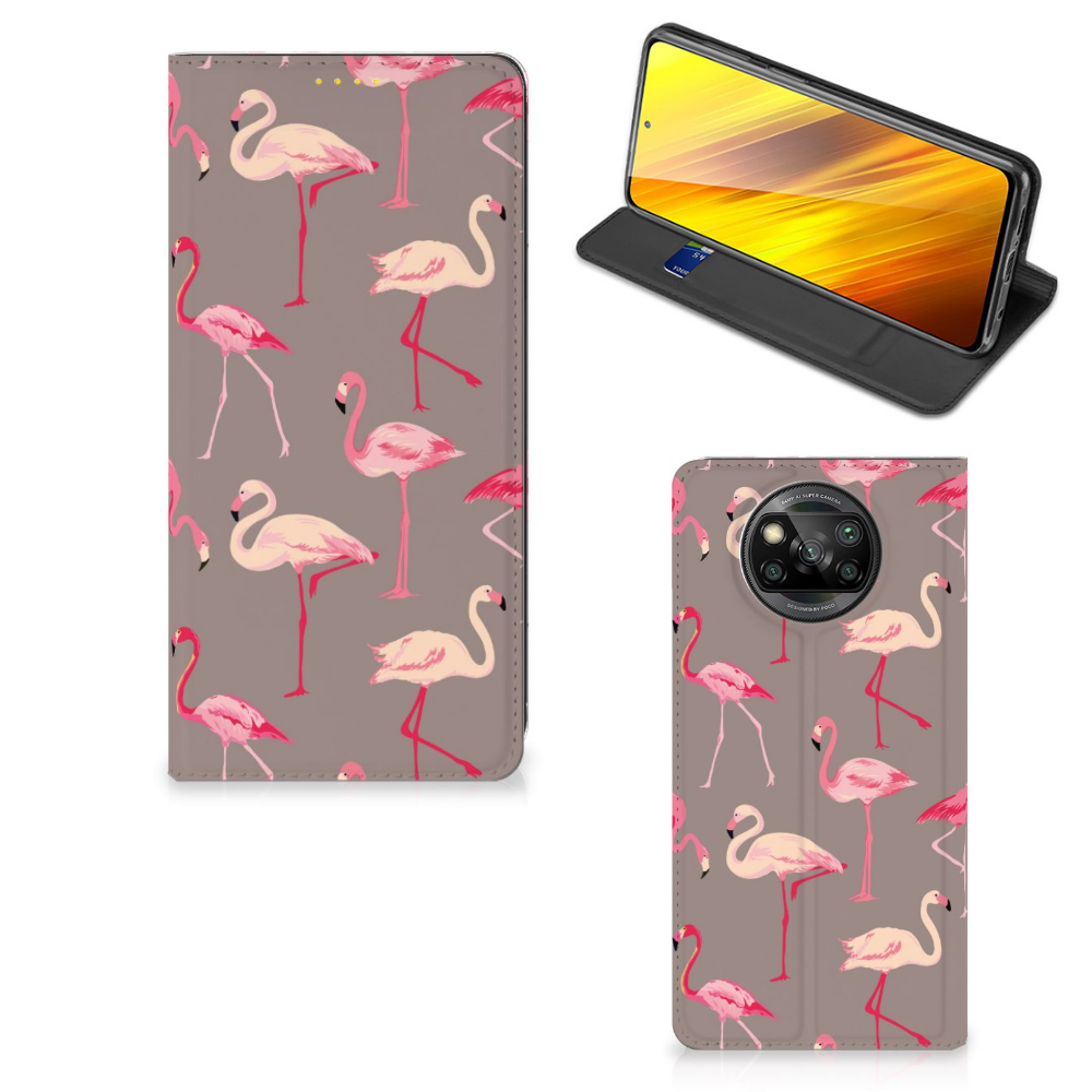 Xiaomi Poco X3 Pro | Poco X3 Hoesje maken Flamingo