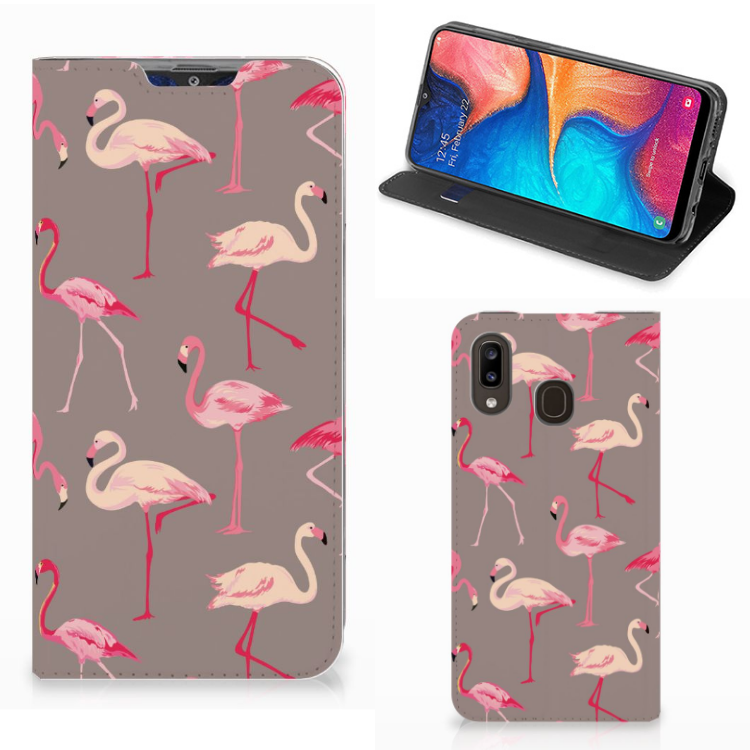 Samsung Galaxy A30 Hoesje maken Flamingo