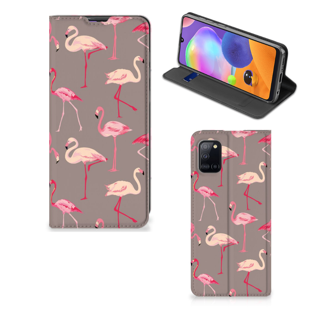 Samsung Galaxy A31 Hoesje maken Flamingo