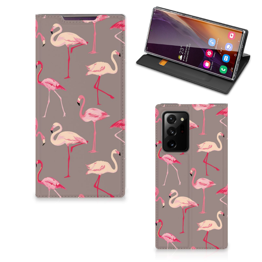 Samsung Galaxy Note 20 Ultra Hoesje maken Flamingo